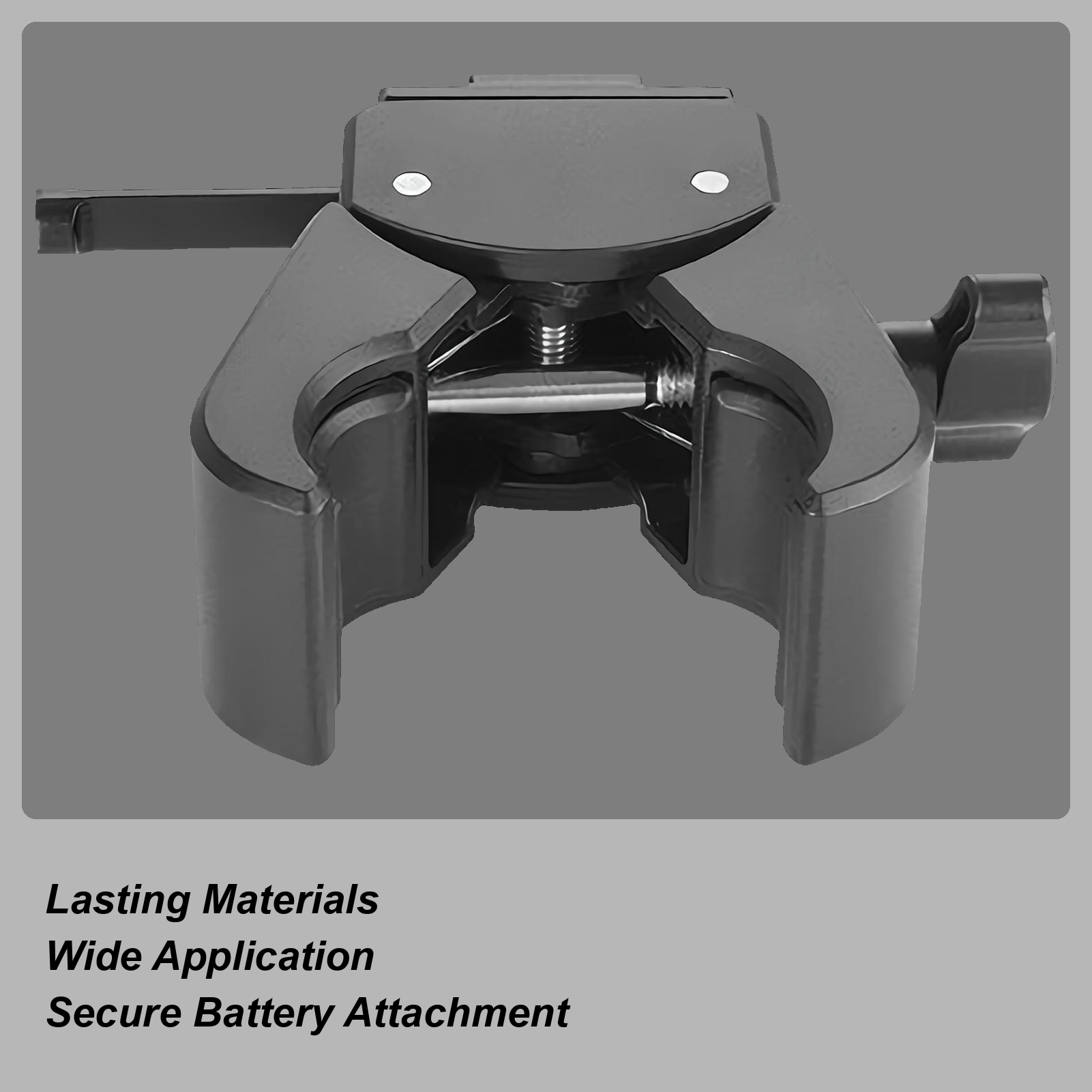 V Mount Battery - Vマウントプレート Vロックバッテリーマウント 調整可能なクリップサポート カメラオペレーター インディーズ映画チーム イベント写真家