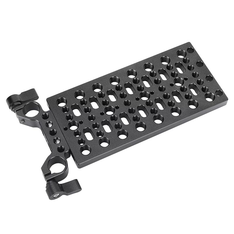 V Mount Battery - 【NEW A09R!】カメラアクセサリー パワースプリッター バッテリーチーズプレート バックボード 19mmレールブロック付き