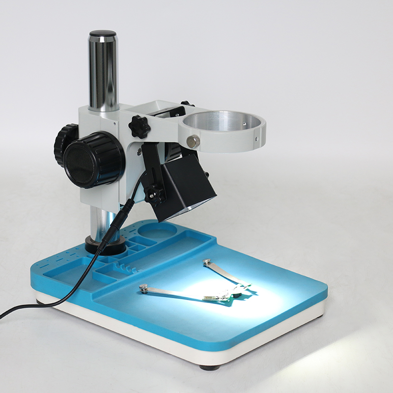 Photography Lighting Tent - 調整可能な照明付きの調整可能な強度ランプ,産業用ステレオ顕微鏡用USB HDMI付きLEDライトリング,61 LED, 6000k-7000k,照明付きライトリング,110v-220v