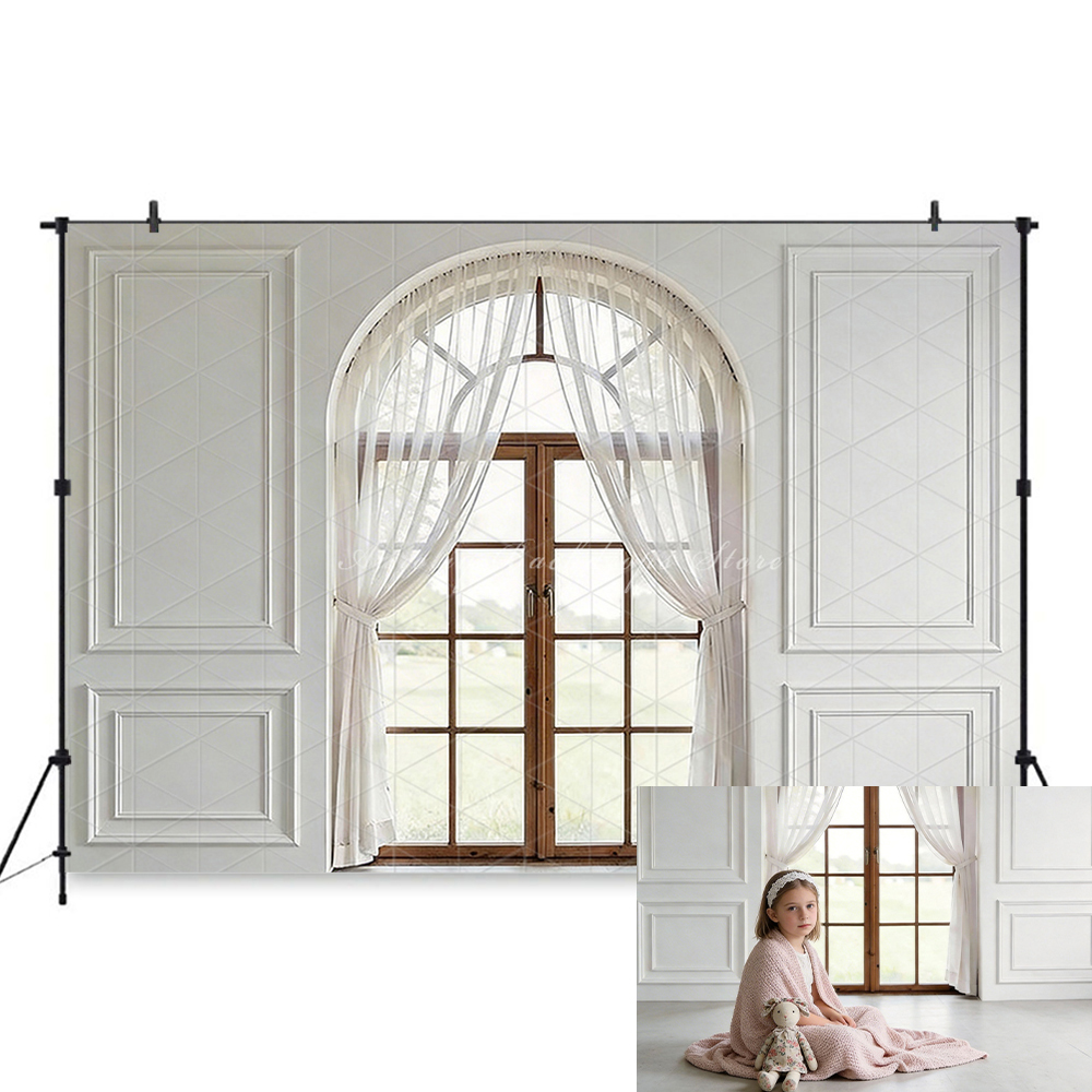 シアーカーテンウィンドウライト背景幕ケーキスマッシュ子供赤ち - Photography Lighting White Background のレビューと価格