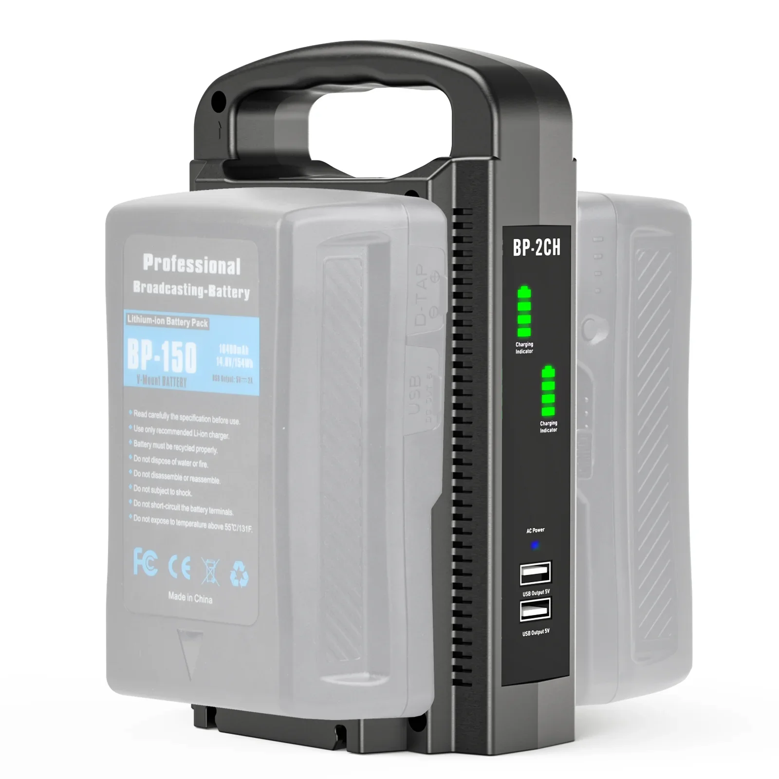 SWZY BP-2CH Vマウントバッテリー充電器。2チャン - V Mount Battery のレビューと価格