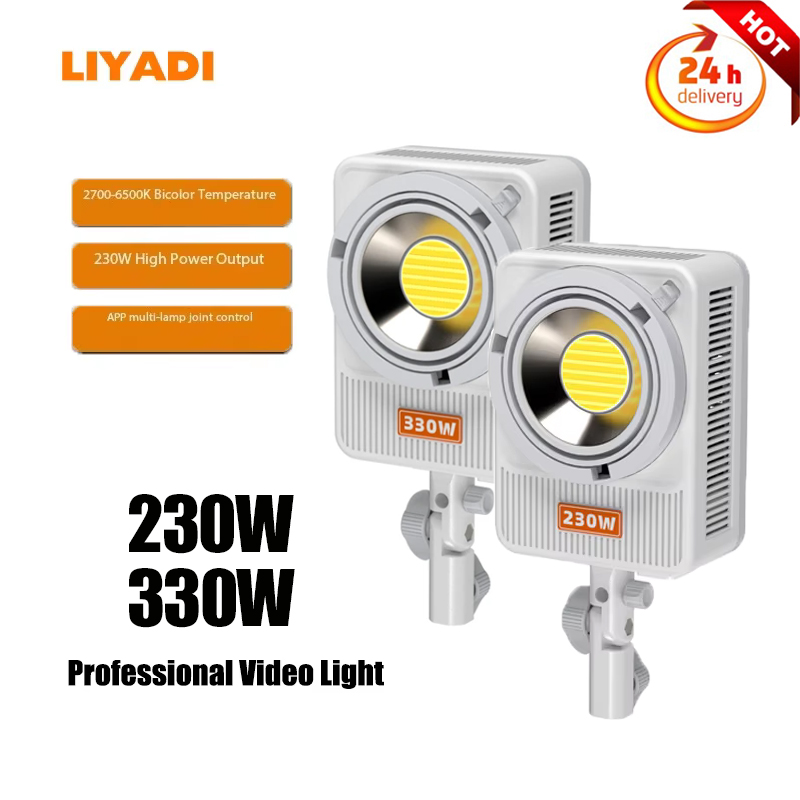 LIYADI 230W/330W LED COB 写真撮影ラ - Photography Lighting System のレビューと価格