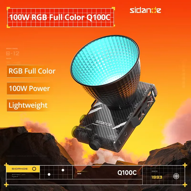 Sidande Q100C Q100Lite 光学100Wハ - Photography Lighting Brand のレビューと価格