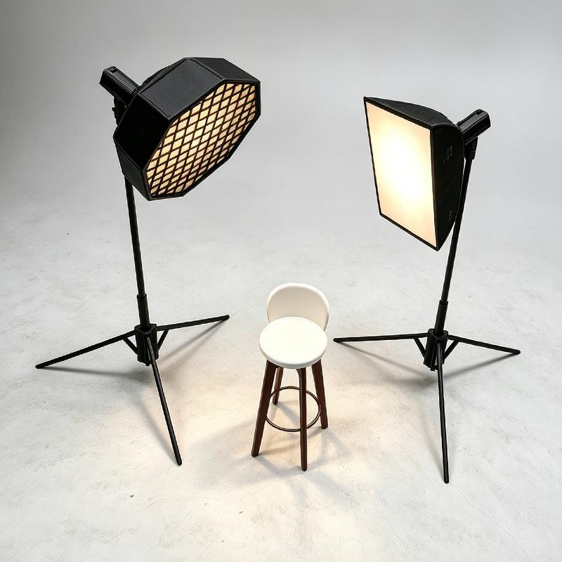 1/12スケール ミニチュア写真スタジオアクセサリーセット  - Photography Lighting Product のレビューと価格