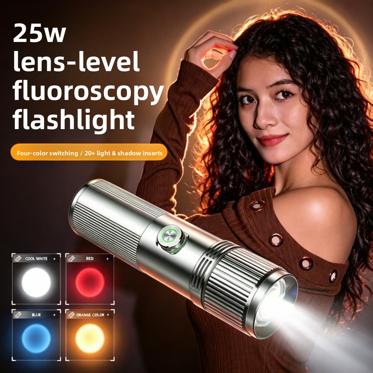 25W写真用フラッシュライト、輪郭照明、ヘアコントラストライ - Photography Lighting Brand のレビューと価格