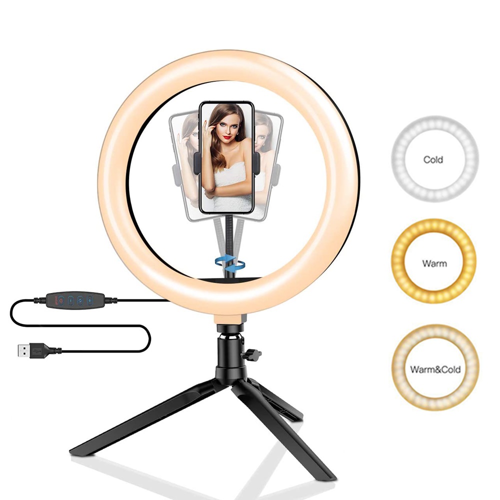 26 センチメートル 10 インチ Led リング Self - Photography Lighting Tent のレビューと価格