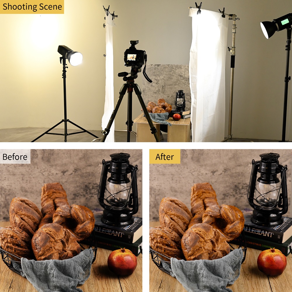 ソフト生地ナイロンホワイトディフューザー1.7*1/2/3/ - Photography Lighting White Background のレビューと価格