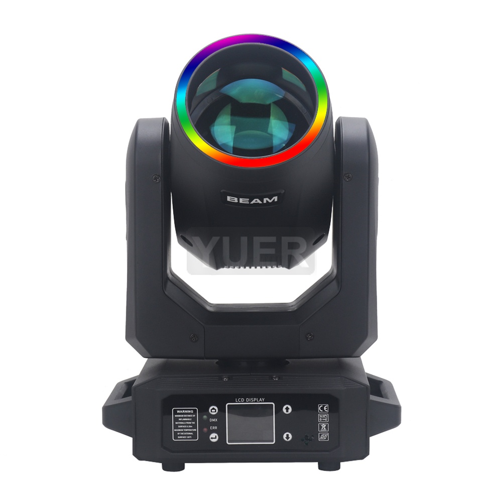 リング付きムービングヘッドLEDライト,ビーム,スポット,1 - Led Ring Light 18 のレビューと価格