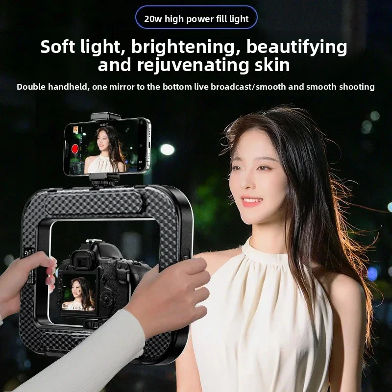 ポータブルハンドヘルドリングLEDライト 新型ウサギケージ照 - Photography Lighting Tent のレビューと価格