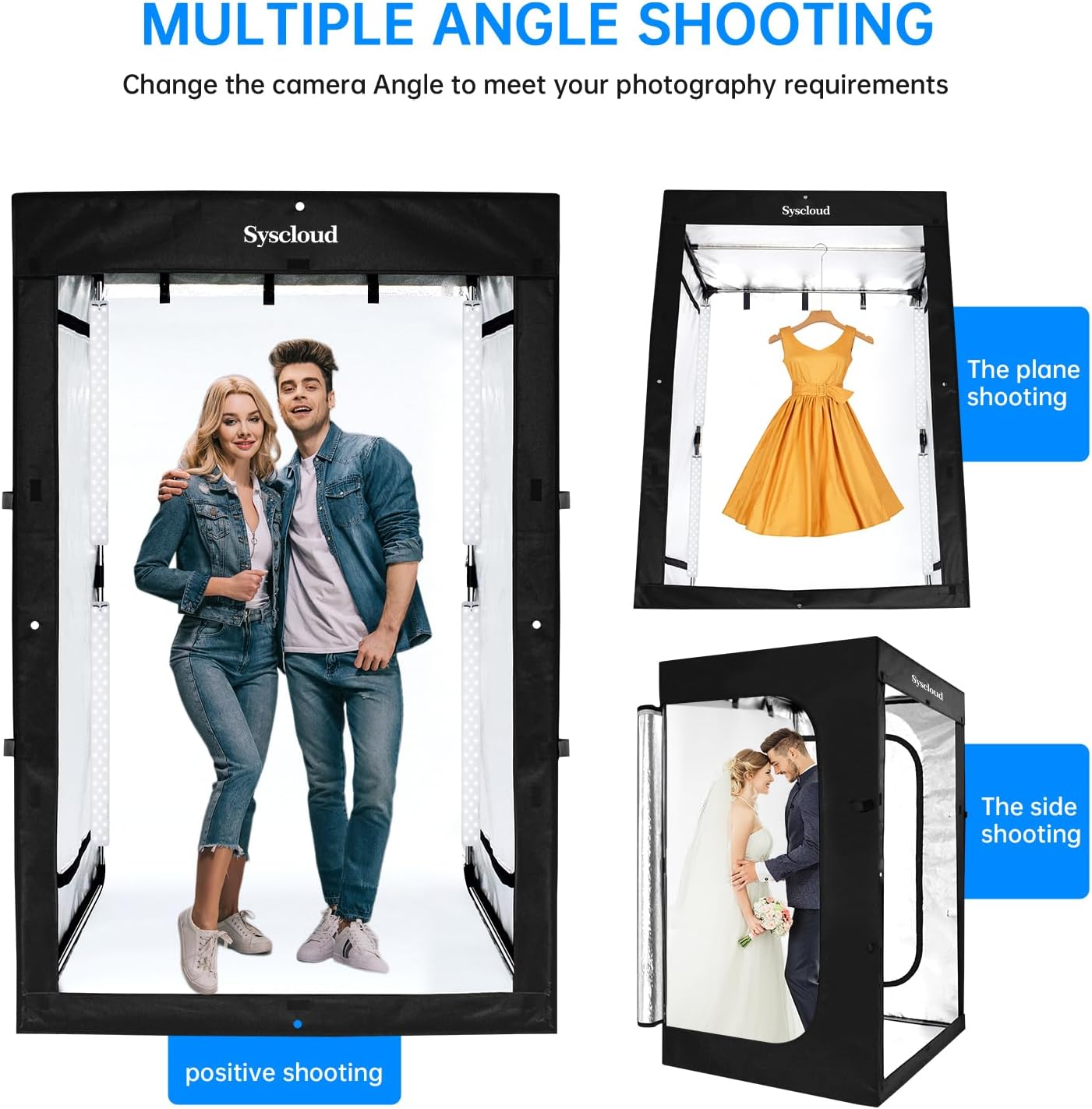 調光可能なLEDフォトスタジオライトテント、47x39x78 - Photography Lighting Tent のレビューと価格