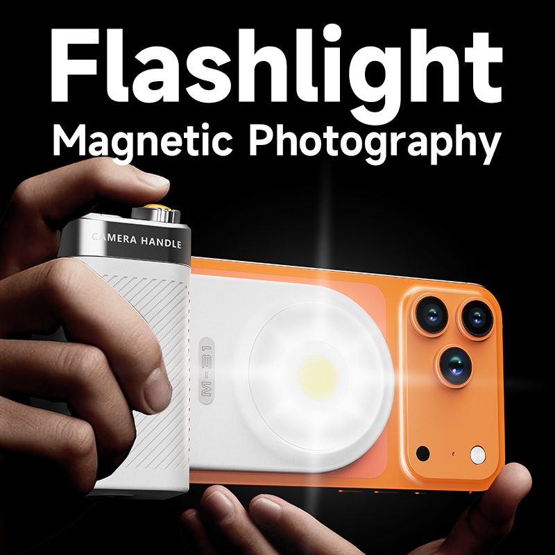 携帯電話用磁石式写真撮影用フラッシュライトハンドル。内蔵のポ - Photography Lighting Brand のレビューと価格