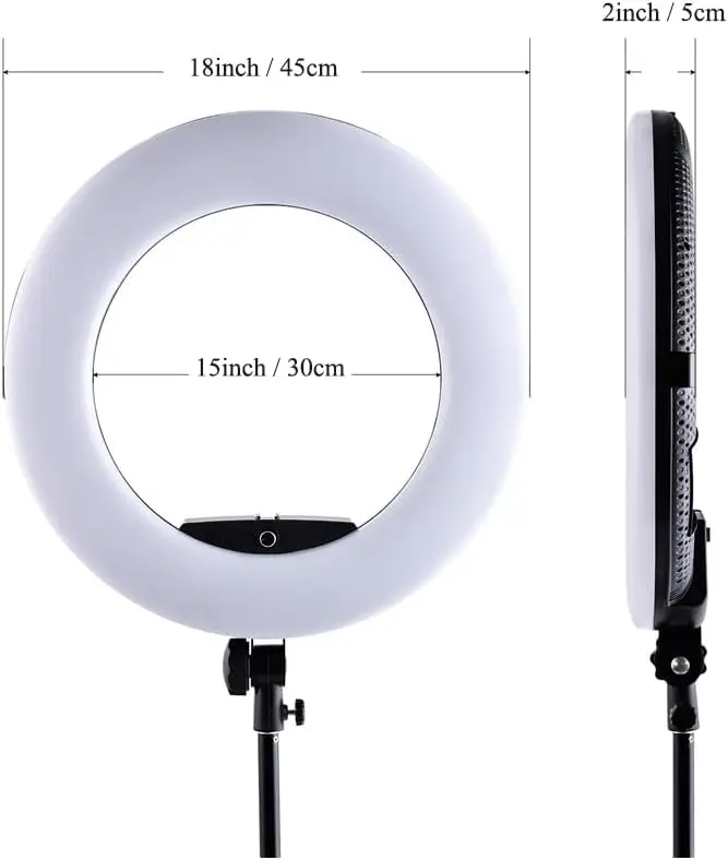 FD480 リングランプ 18インチ LEDリングライト ス - Led Ring Light 18 のレビューと価格