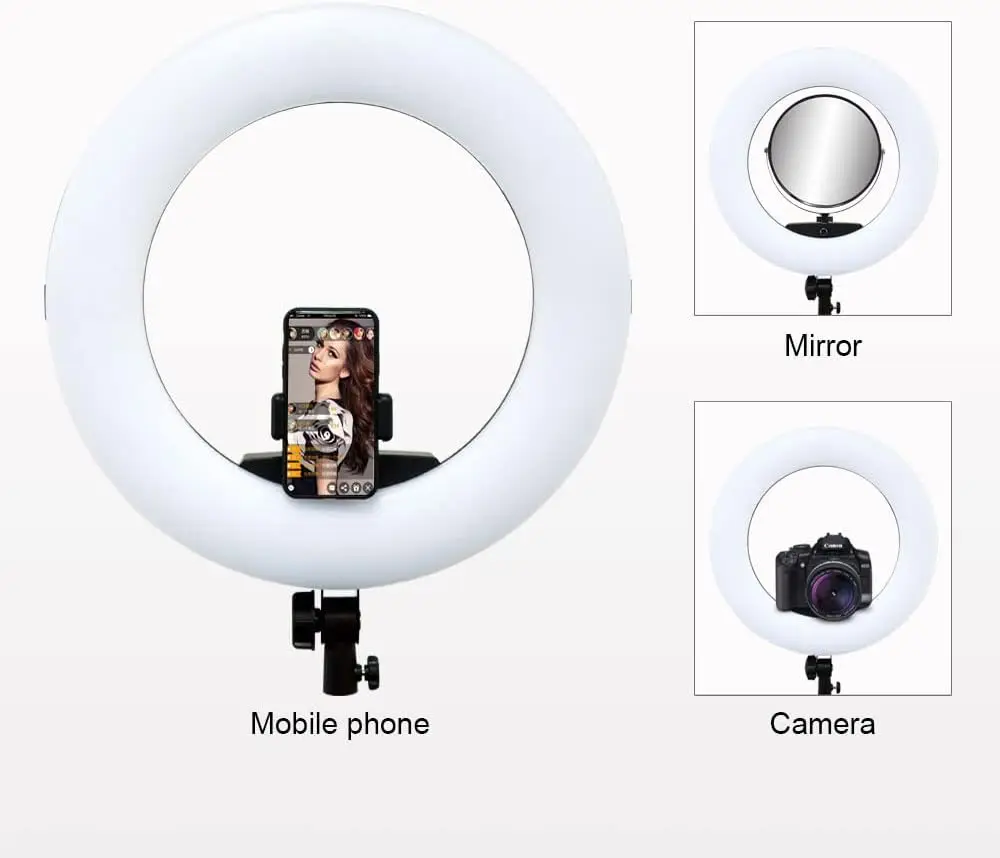 FD480 リングランプ 18インチ LEDリングライト ス - Led Ring Light 18 のレビューと価格